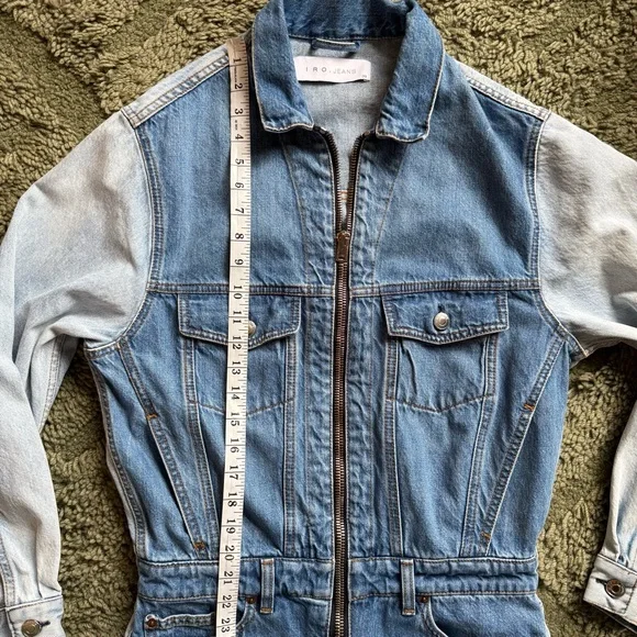 IRO Paris Denim Jumpsuit